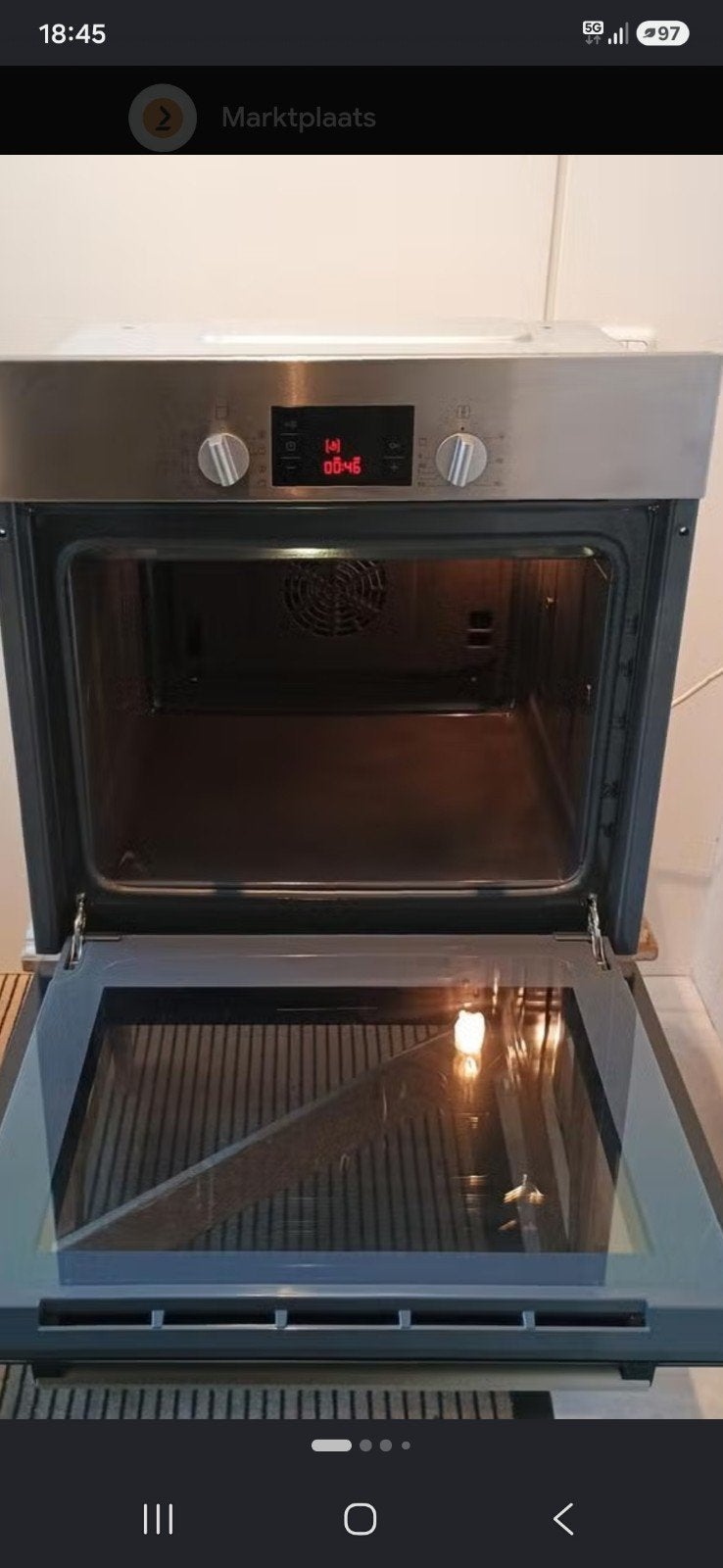 inbouw heteluchtoven bosch, Witgoed en Apparatuur, Ovens, Ophalen, Gebruikt, Bosch, Heteluchtoven
