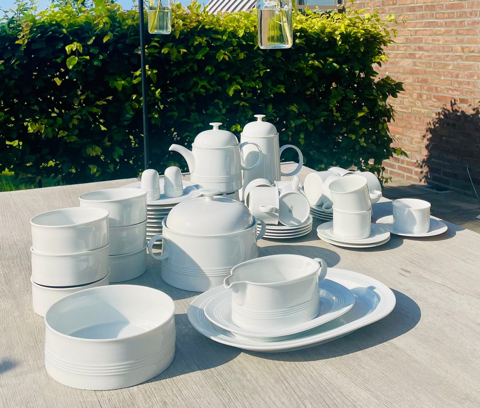 Servies Friesland Jeveland, Ophalen