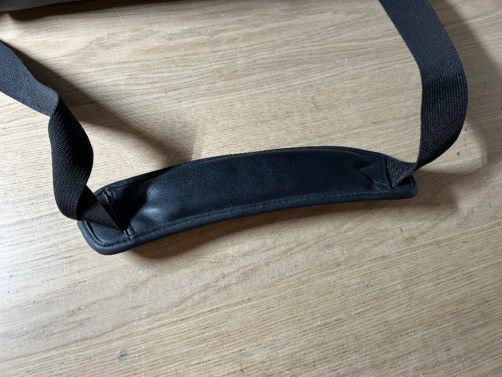 Foray Leren Laptoptas Aktetas Zwart, Computers en Software, Laptoptassen, Ophalen of Verzenden, Zo goed als nieuw, Aktetas