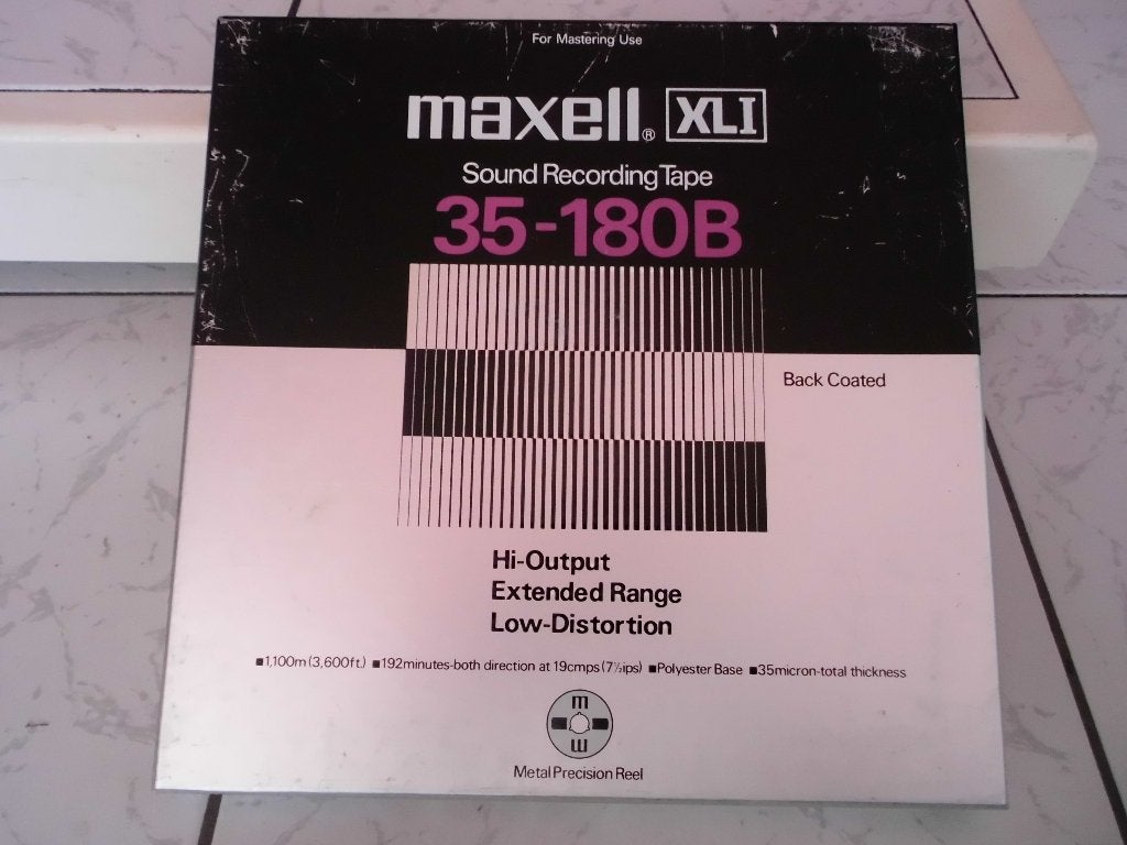 Maxell xl1 35-180b tape, Audio, Tv en Foto, Bandrecorders, Ophalen of Verzenden, Onderdeel