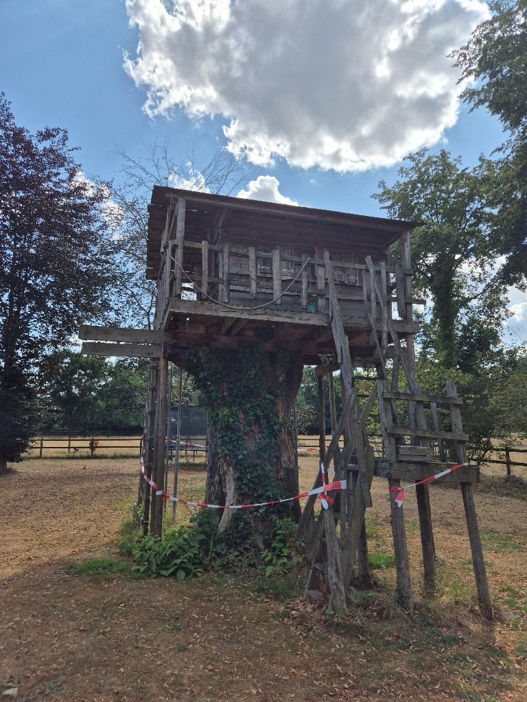 Boomhut, Tuin en Terras, Ophalen, Gebruikt