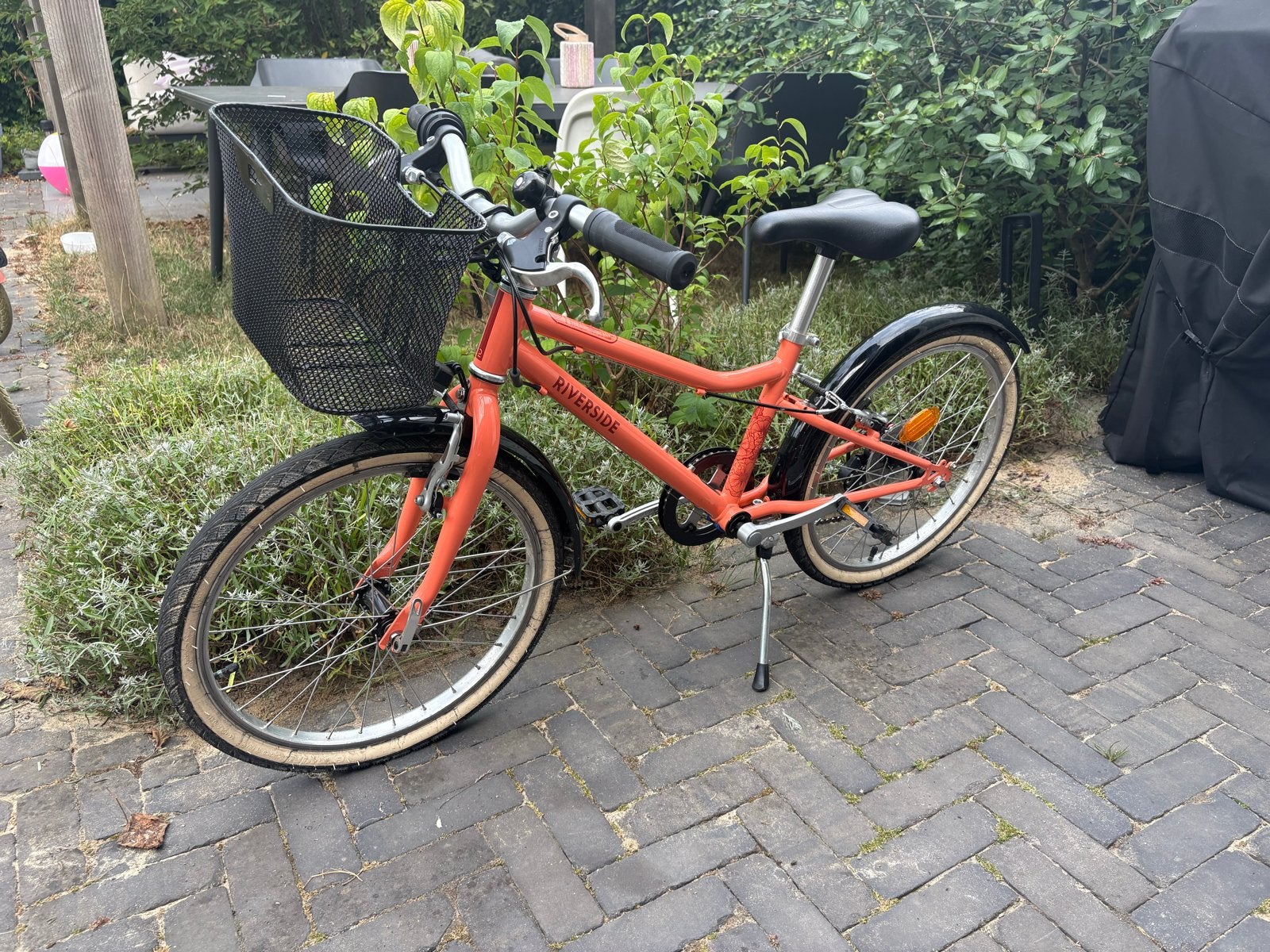 Decathlon B'Twin Riverside 20 inch kinderfiets 6 versn., Ophalen, Zo goed als nieuw, 20 inch of meer