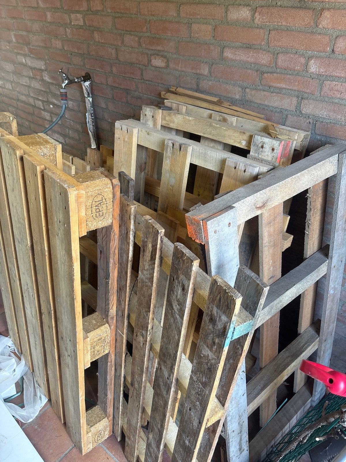 Pallets in verschillende maten - Gebruikt, Ophalen, Gebruikt, 25 tot 50 mm, Pallet