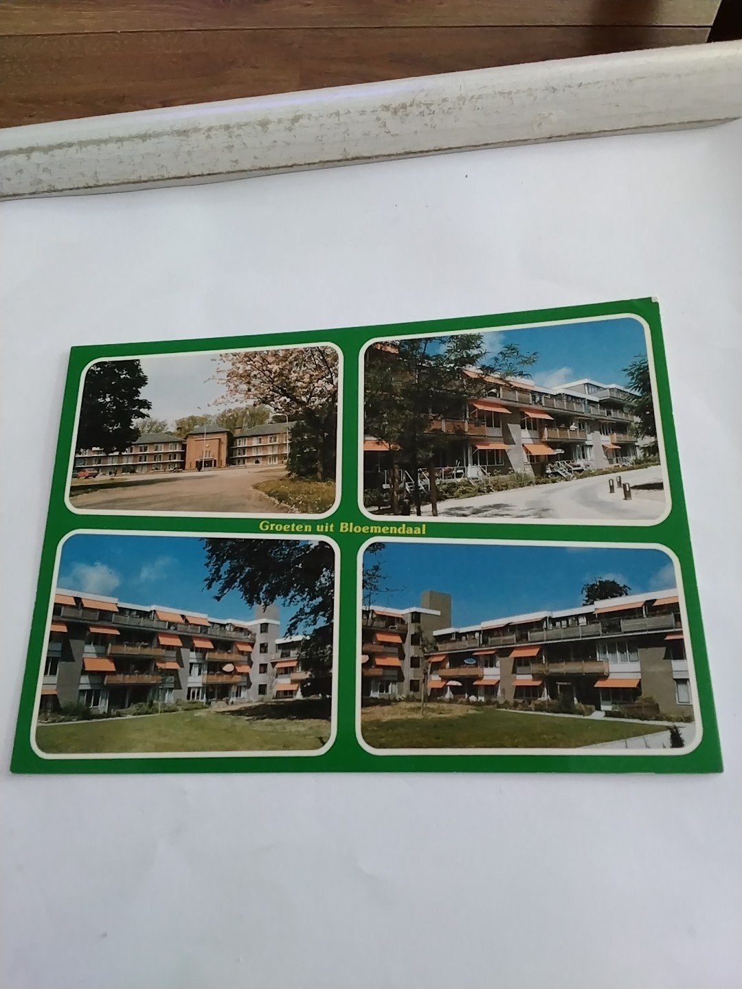 Ansichtkaart Groeten uit Bloemendaal -, Verzamelen, Ansichtkaarten | Nederland, Ophalen of Verzenden, 1960 tot 1980, Gelopen, Noord-Holland