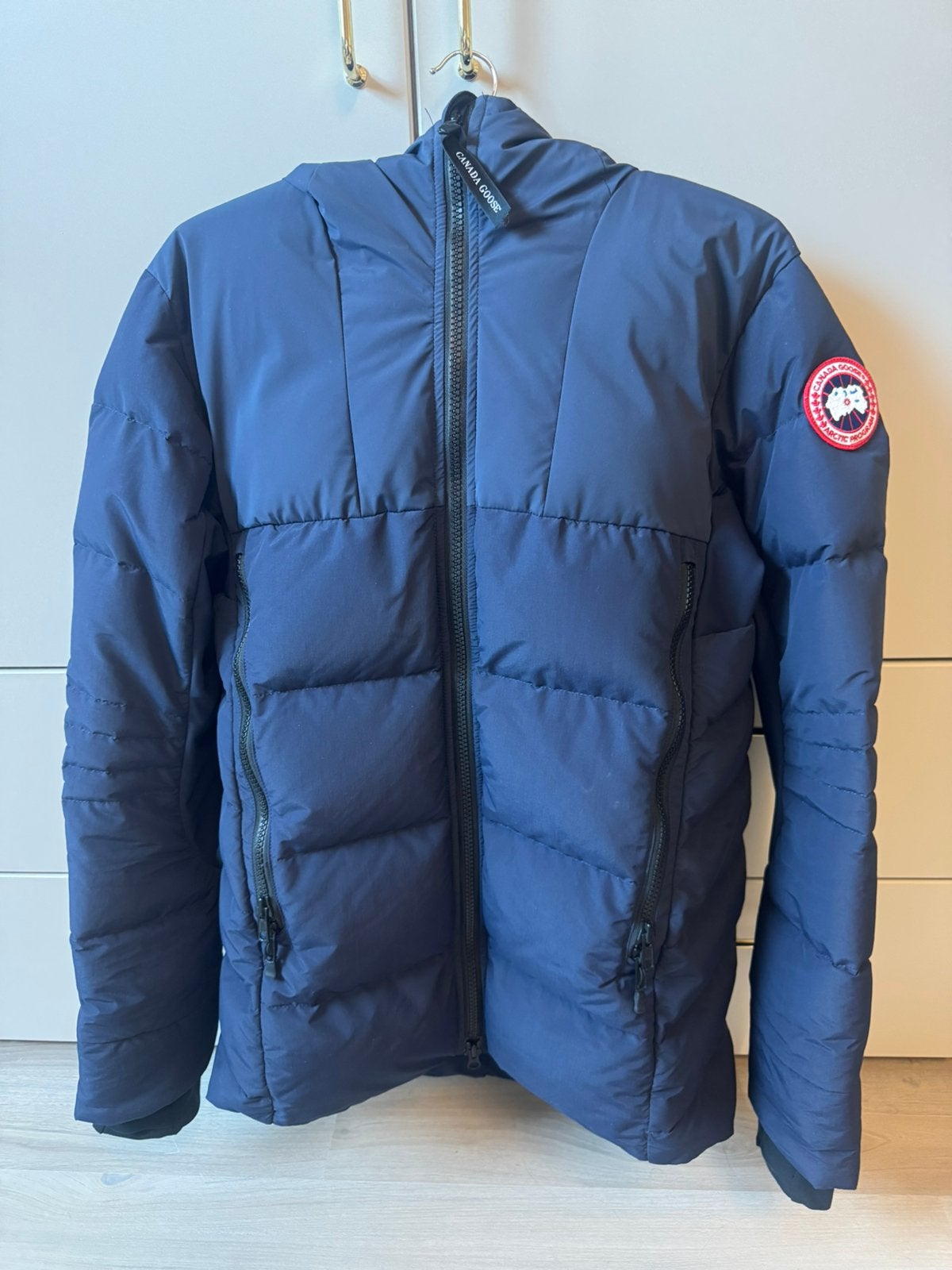 Canada Goose Hybridge Coat L, Ophalen, Zo goed als nieuw, Blauw
