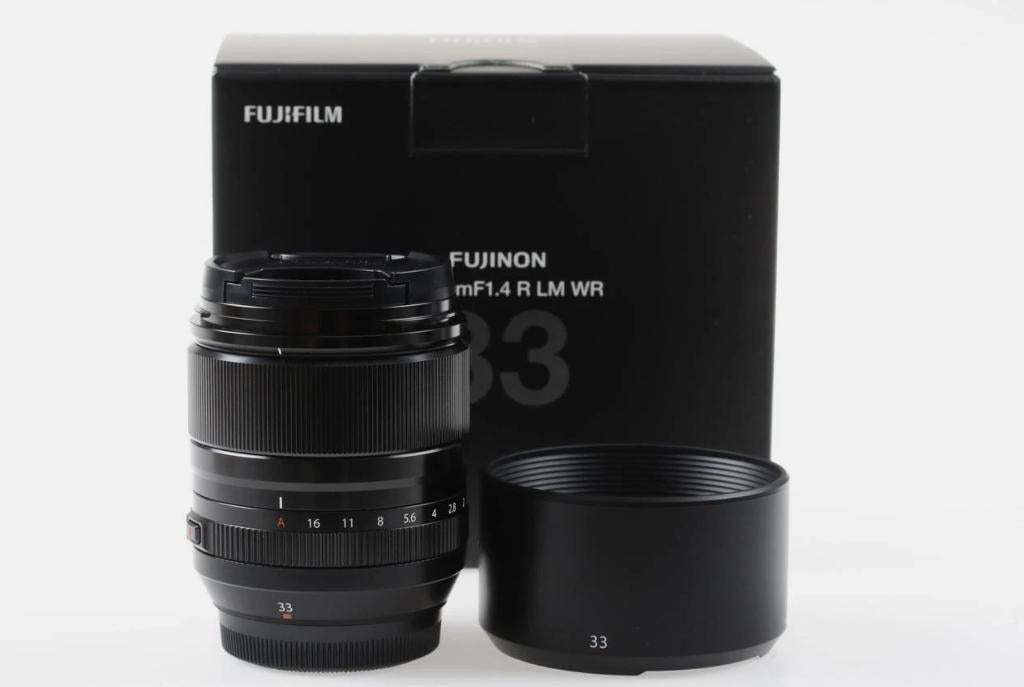Fujifilm XF 33mm f/1.4 R LM WR, Ophalen, Zo goed als nieuw, Standaardlens
