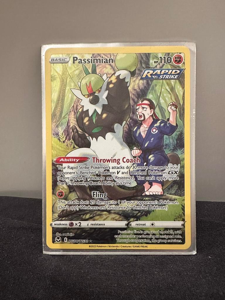 Passimian Full Art Pokémon Kaart, Ophalen, Zo goed als nieuw, Losse kaart, Foil