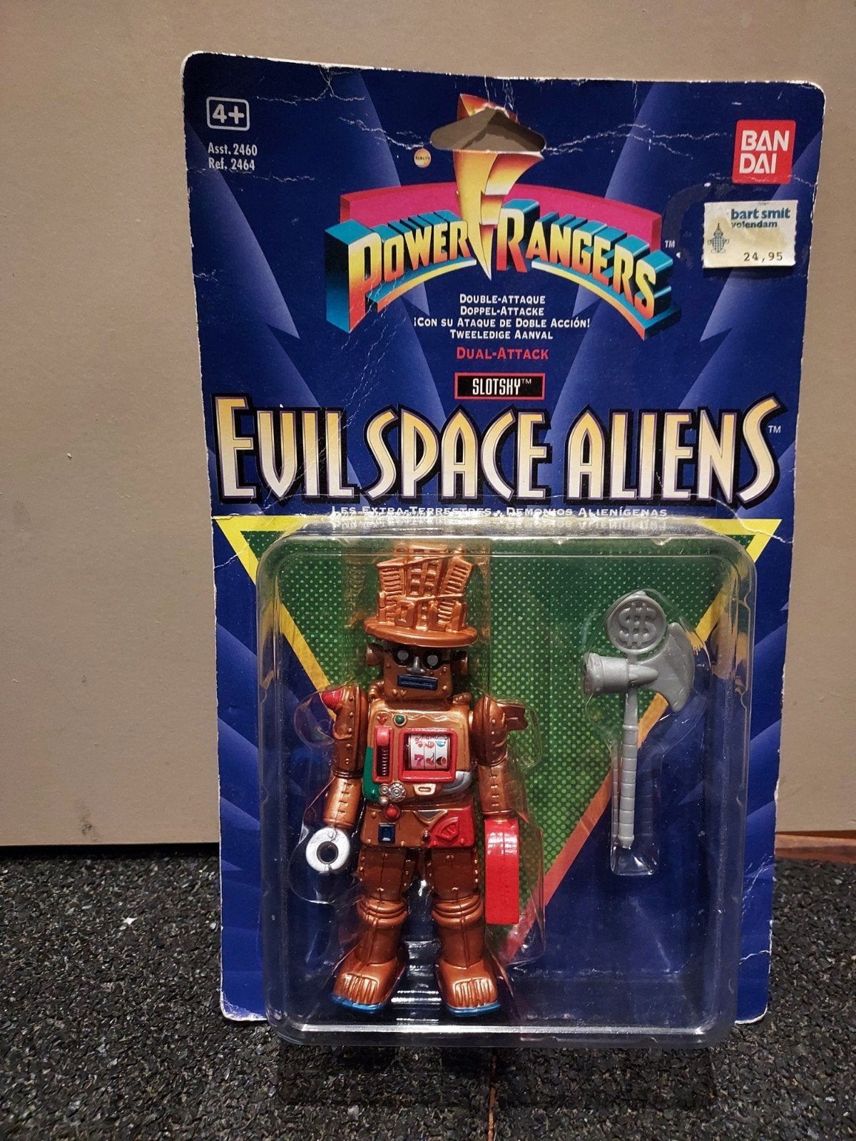 Power rangers evil space aliens bandi 1995 nieuw, Ophalen of Verzenden, Zo goed als nieuw