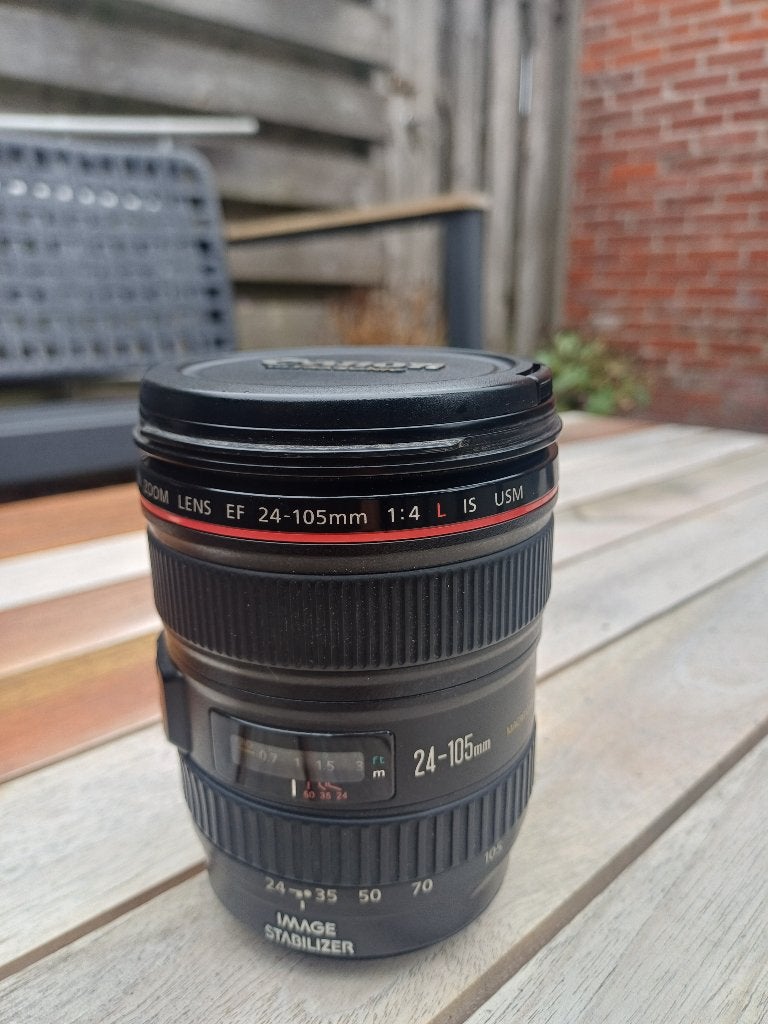 Canon EF 24-105mm f/4L IS USM – veelzijdig L-objectief, Ophalen, Gebruikt, Canon, Telelens