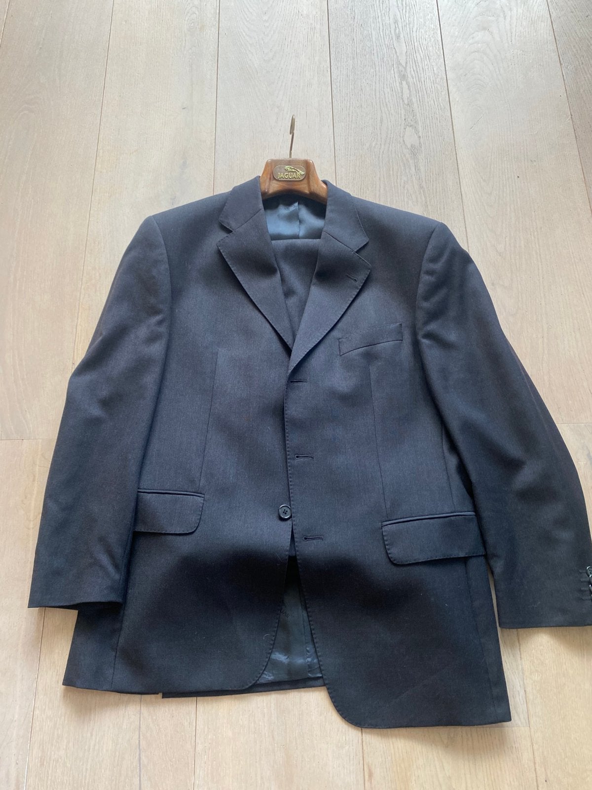 Jaguar pak wol 50 M, Ophalen of Verzenden, Zo goed als nieuw, Maat 48/50 (M), Grijs
