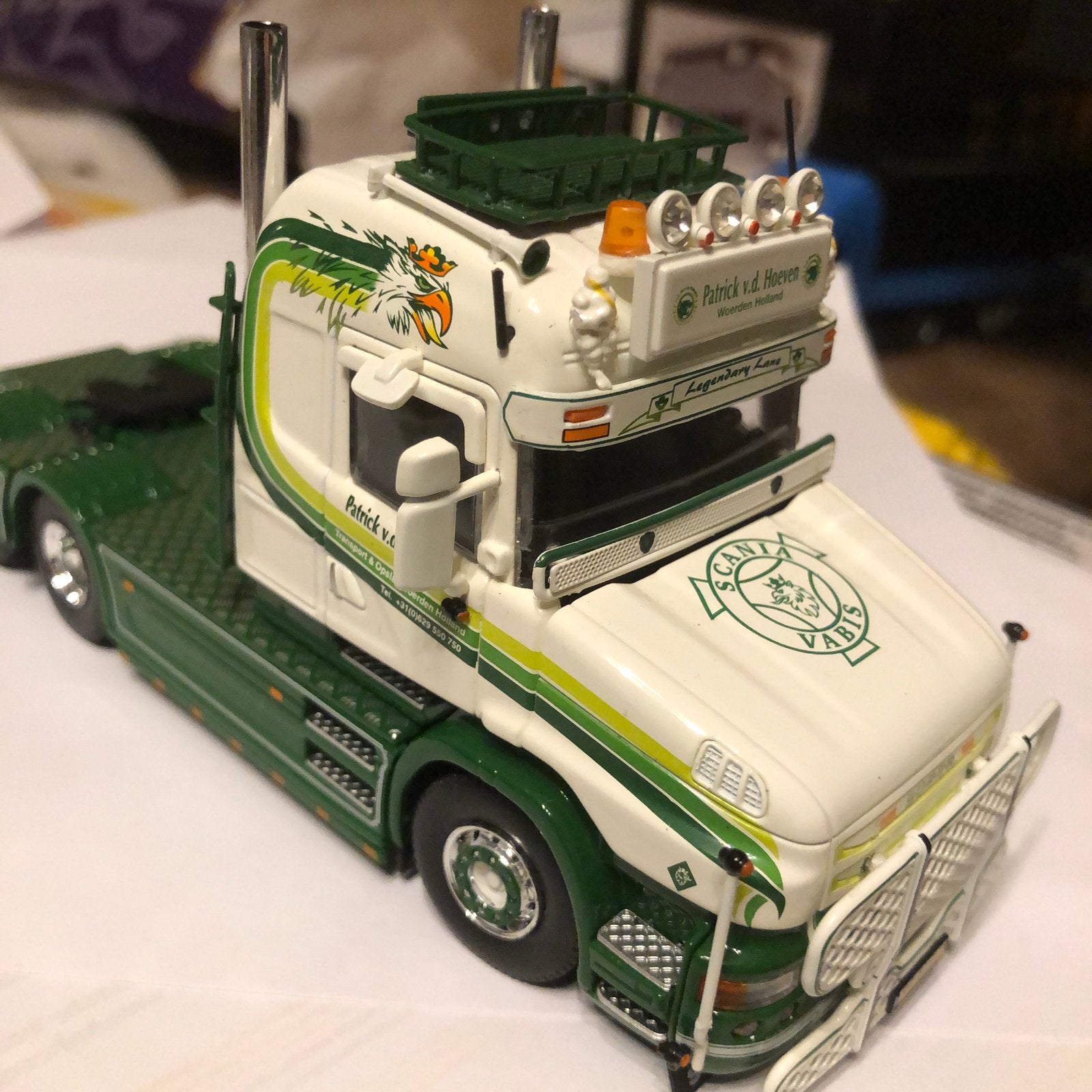 TEKNO SCANIA TORPEDO van PATRICK v/d HOEVEN NU van 225 VOOR, Ophalen of Verzenden, Zo goed als nieuw, Bus of Vrachtwagen, Tekno