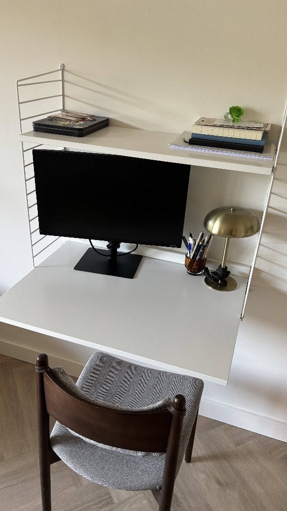 String modulair wandsysteem met bureau en plank, Ophalen, Gebruikt