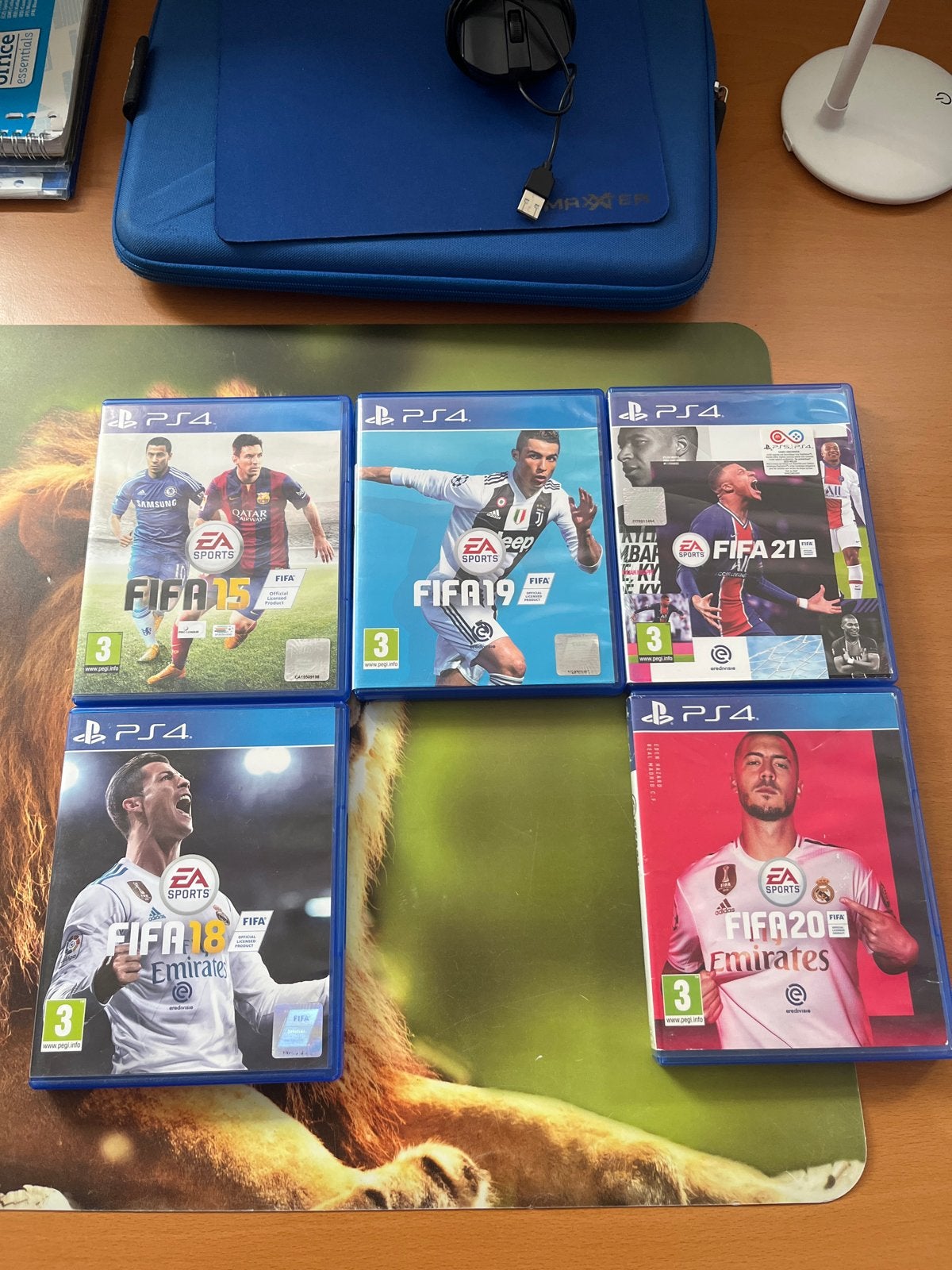 PS4 FIFA Games - FIFA 15, 18, 19, 20, 21, Gebruikt, Eén computer, Ophalen of Verzenden, Sport