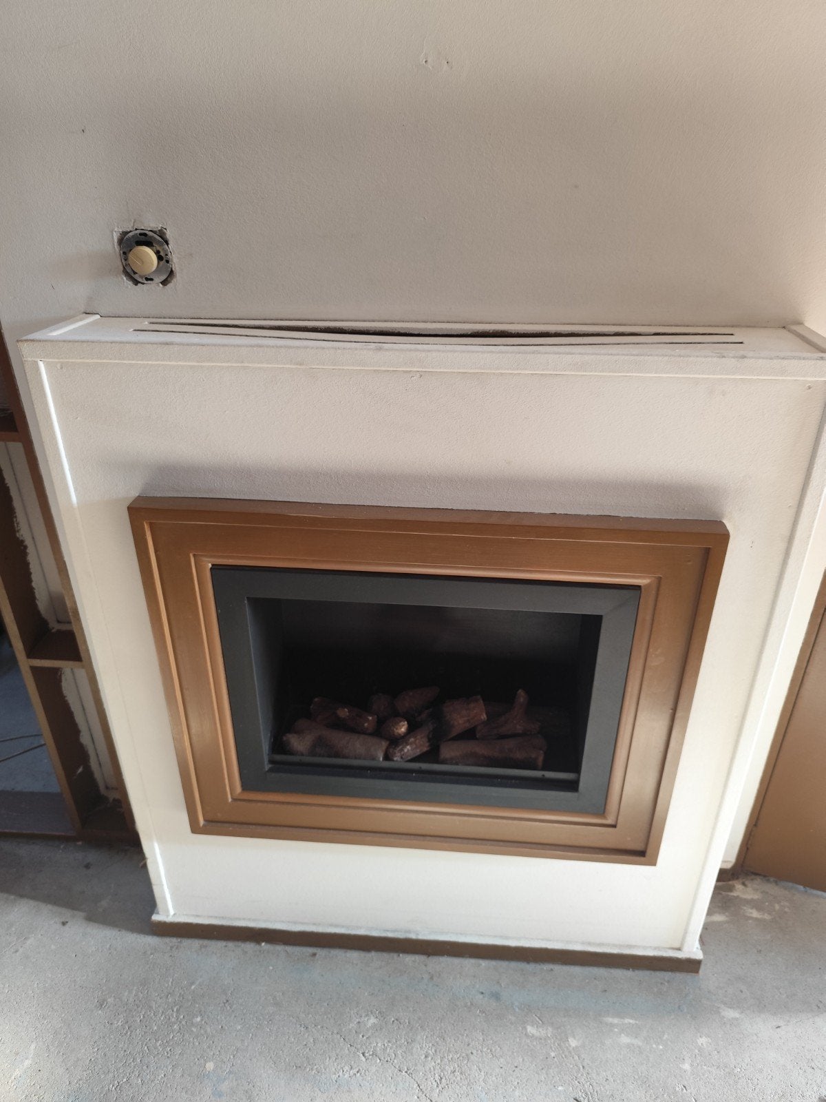Gratis (sfeer)haard 102 breed 117 hoog 17 diep, Huis en Inrichting, Ophalen, Vrijstaande haard, Elektrische haard