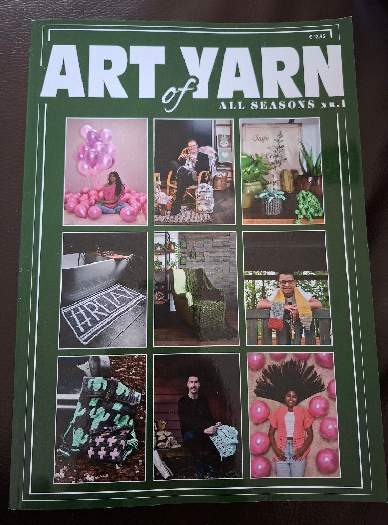 Haakboek:Art of Yarn all seasons nr 1, Ophalen of Verzenden, Zo goed als nieuw, Haken, Patroon of Boek