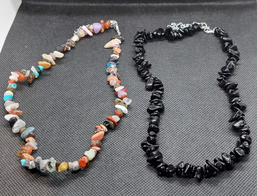 Steen ketting, Sieraden, Tassen en Uiterlijk, Overige kleuren, Nieuw, Verstelbaar, Ophalen of Verzenden