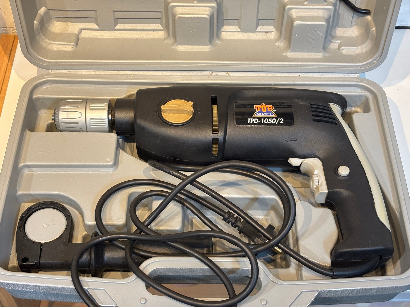 Top Craft TPD-1050/2 Boormachine (klopboor)_, Boormachine, 600 watt of meer, Ophalen of Verzenden, Zo goed als nieuw
