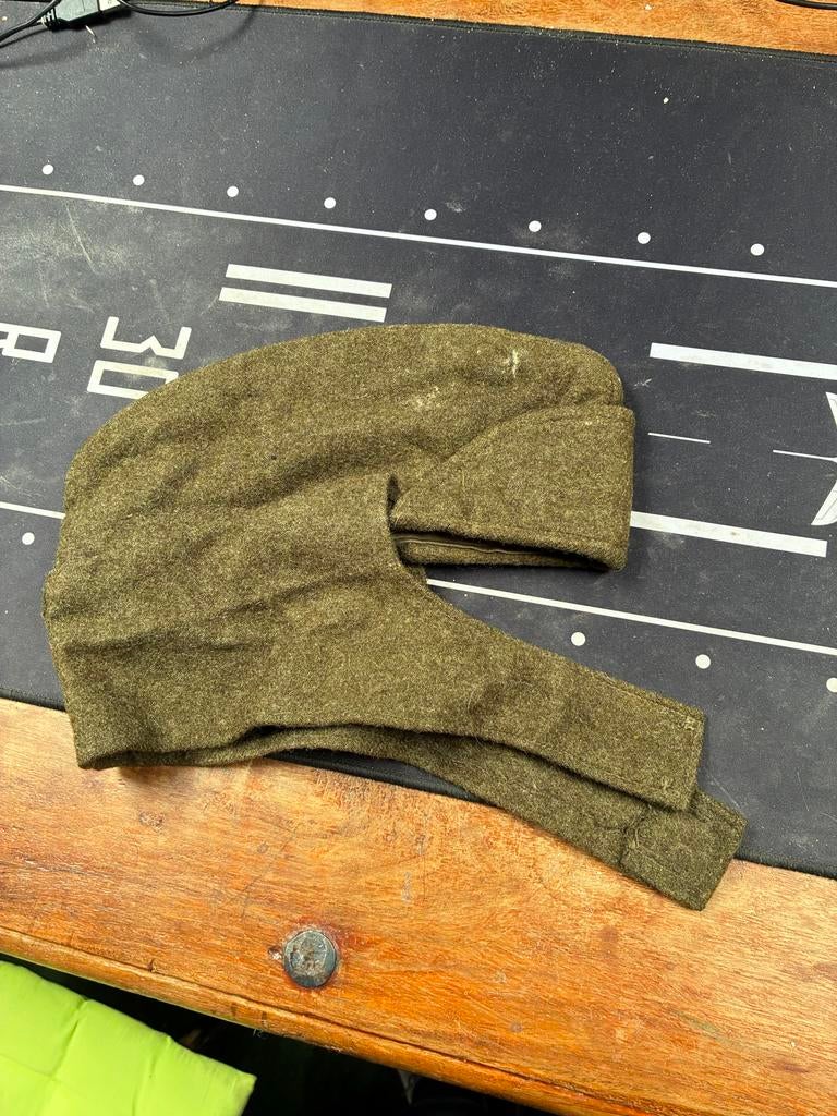 Vintage Leger Baret / Veldmuts - Groen, Verzamelen, Militaria | Algemeen, Ophalen of Verzenden, Landmacht, Overige gebieden, Helm of Baret