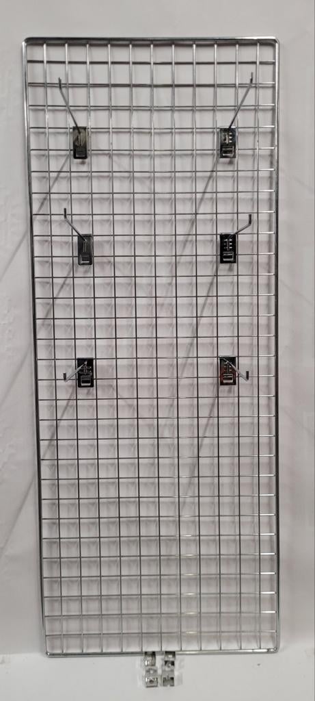 Metalen Rasterpaneel met Haken - Displayrek, Ophalen, Gebruikt