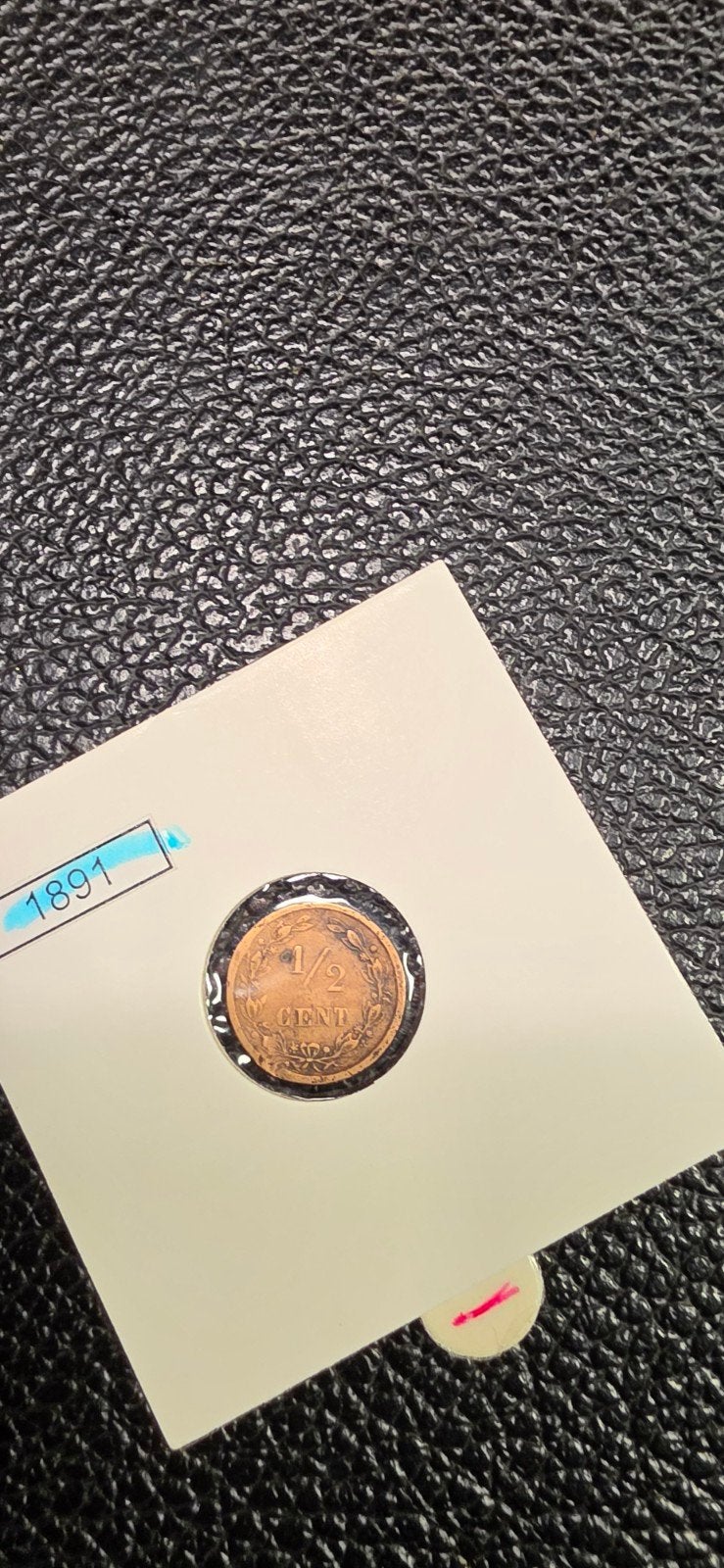 Nederland ½ cent 1891, Postzegels en Munten, Ophalen of Verzenden, Koningin Wilhelmina