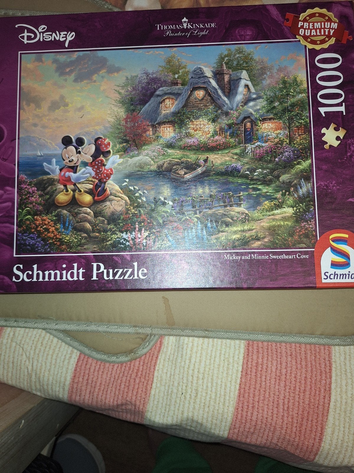 Disney puzzel 1000 stukjes helemaal compleet 1x gemaakt, Hobby en Vrije tijd, Denksport en Puzzels, Ophalen, 500 t/m 1500 stukjes