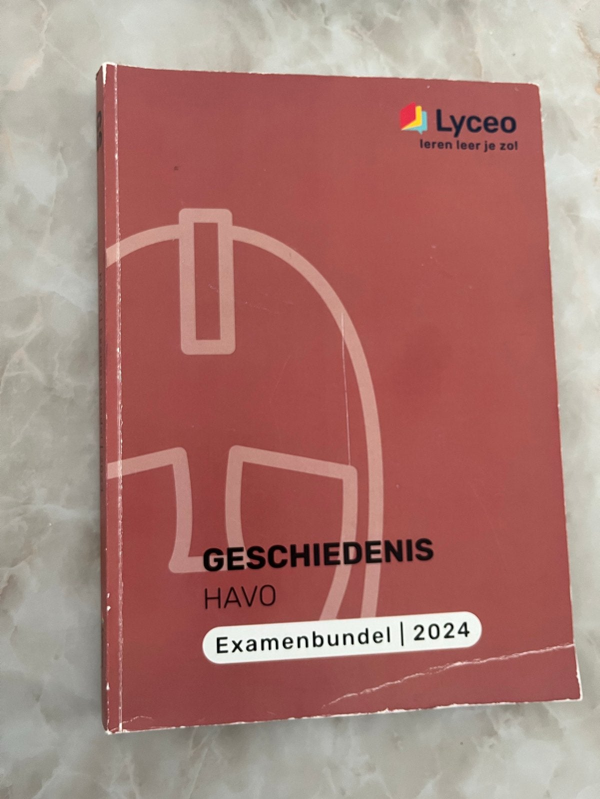 Examenbundel Geschiedenis HAVO 2024 - Lyceo, Ophalen of Verzenden, Zo goed als nieuw, HAVO, Geschiedenis