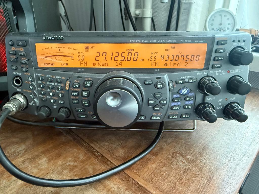 Kenwood TS-2000, Telecommunicatie, Zenders en Ontvangers, Ophalen of Verzenden, Gebruikt, Zender en Ontvanger