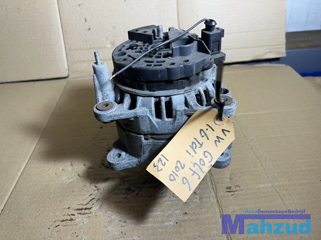 VW GOLF 6 1.6 TDI Dynamo 140A cay cayc 209-2013, Gebruikt, Volkswagen, Volkswagen AG, Berliner Ring 2
38440  Wolfsburg, DE