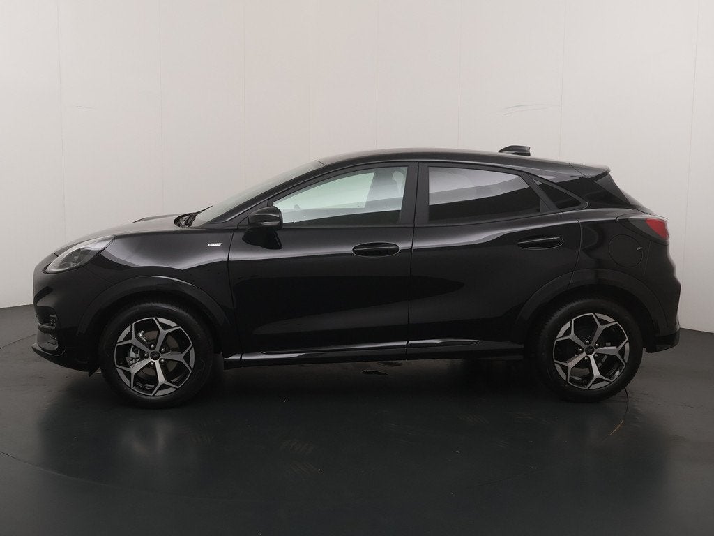 Ford Puma EcoBoost 125pk Hybrid ST-Line All seasons | Camera, Auto's, Ford, Stof, Puma, Zwart, Bedrijf