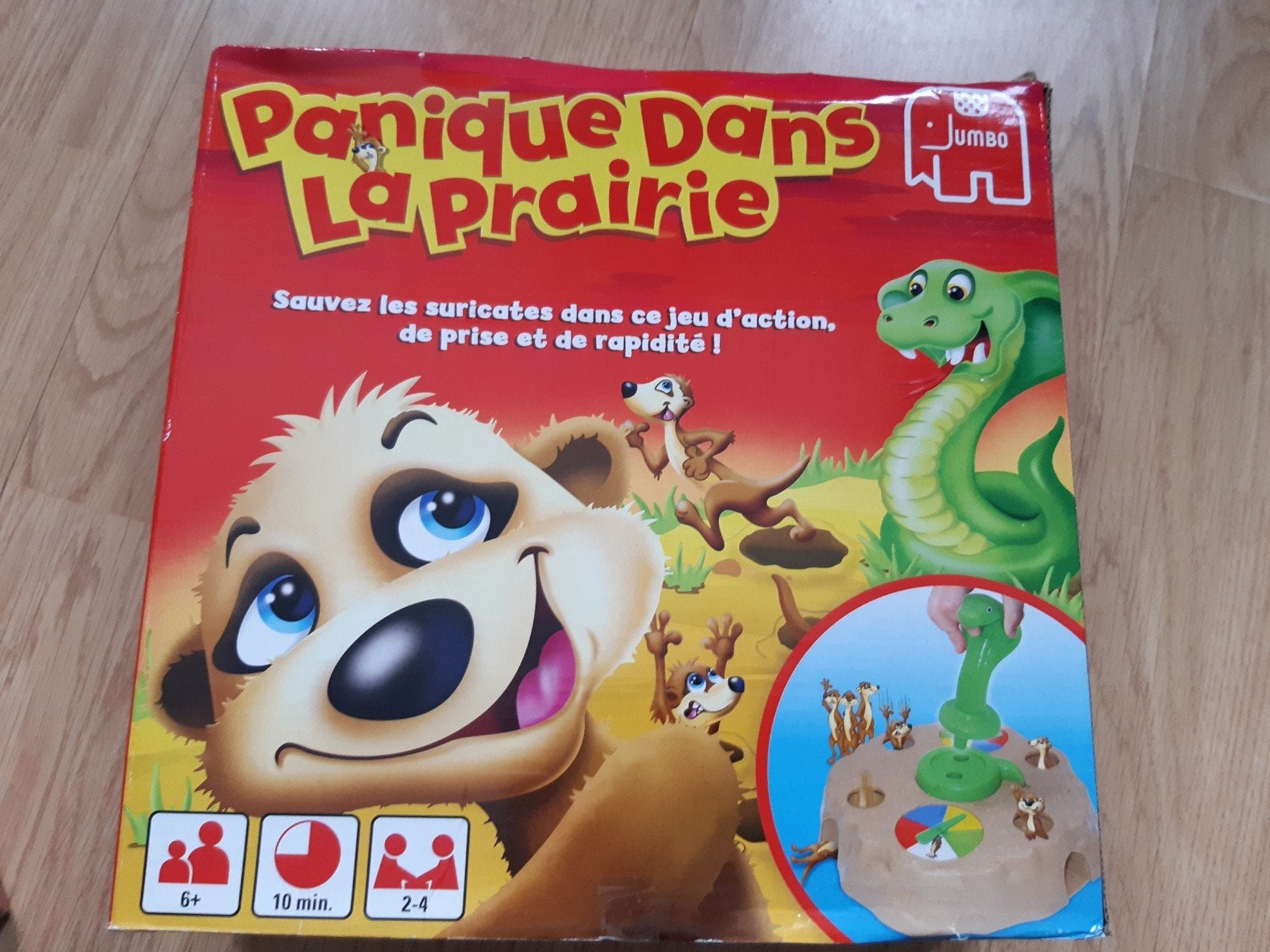Panique Dans La Prairie - Jumbo bordspel, Drie of vier spelers, Ophalen of Verzenden, Gebruikt, Jumbo