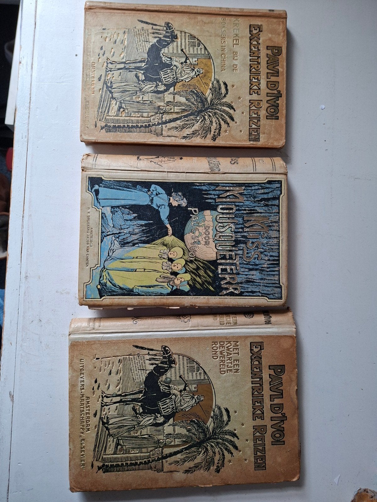 Oude gebruikte boeken begin 1900, Ophalen of Verzenden, Gelezen, Paul d'Ivoi