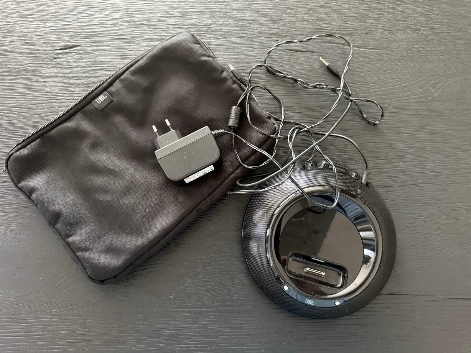 JBL On Stage III Draagbare Speaker met iPod Dock, Gebruikt, JBL, Ophalen of Verzenden, Draagbare speaker