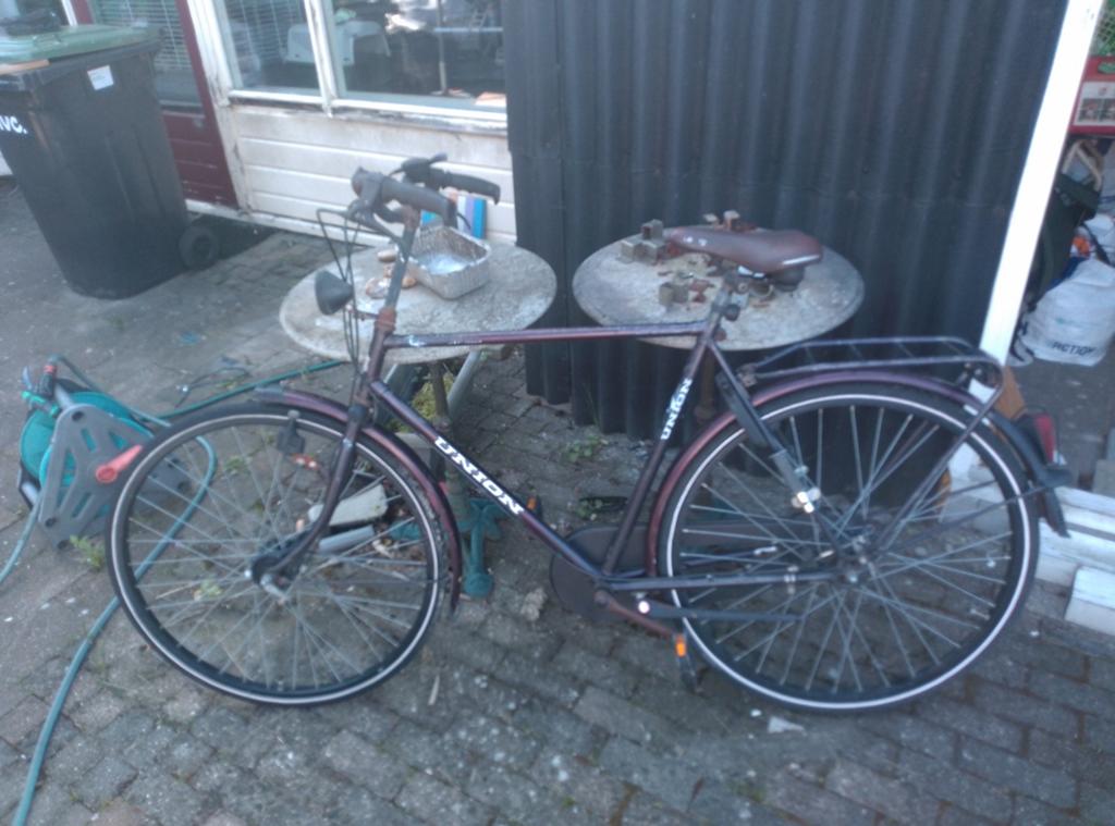 Union fiets opknapper - 2e hands, Fietsen en Brommers, Fietsen | Dames | Damesfietsen, Gebruikt, Overige merken, Versnellingen