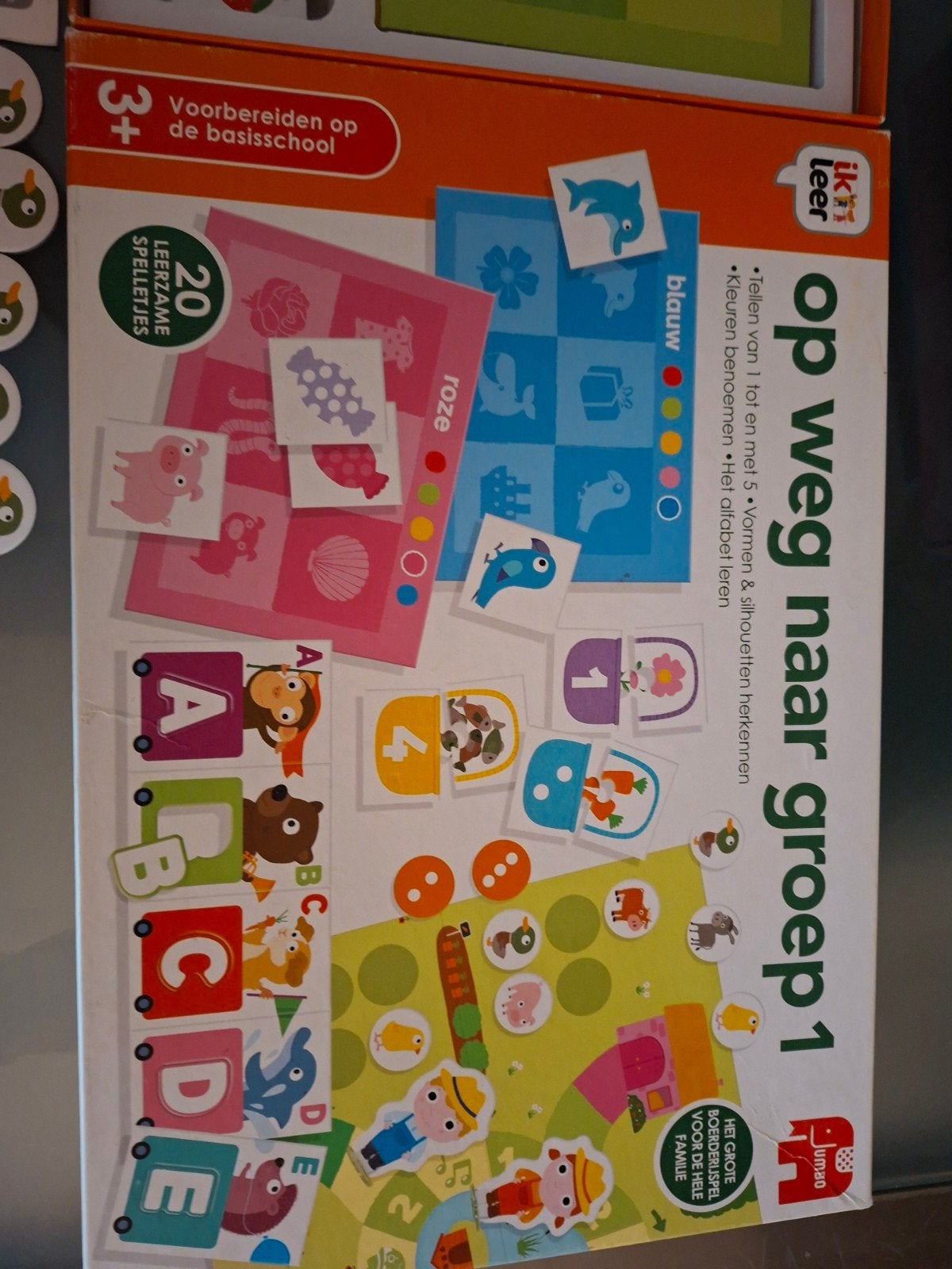 op weg naar groep 1. ik leer speldoos jumbo 3+, Ophalen of Verzenden