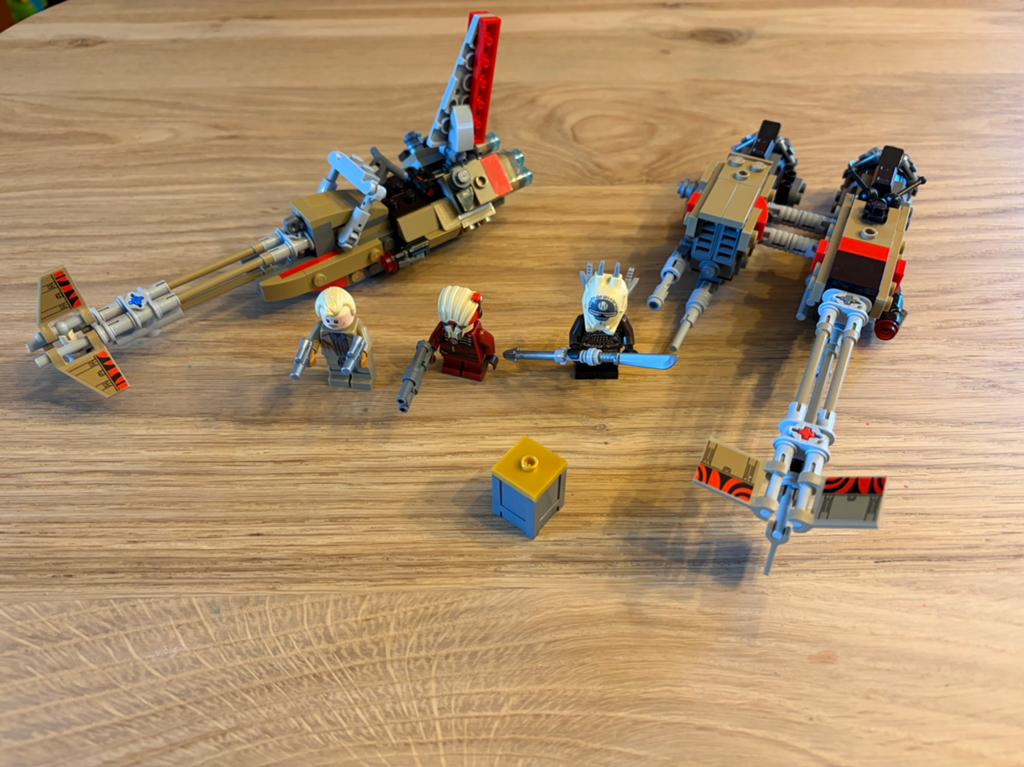 Lego Star Wars 75215 compleet, Gebruikt, Star Wars, Lego, Ophalen of Verzenden