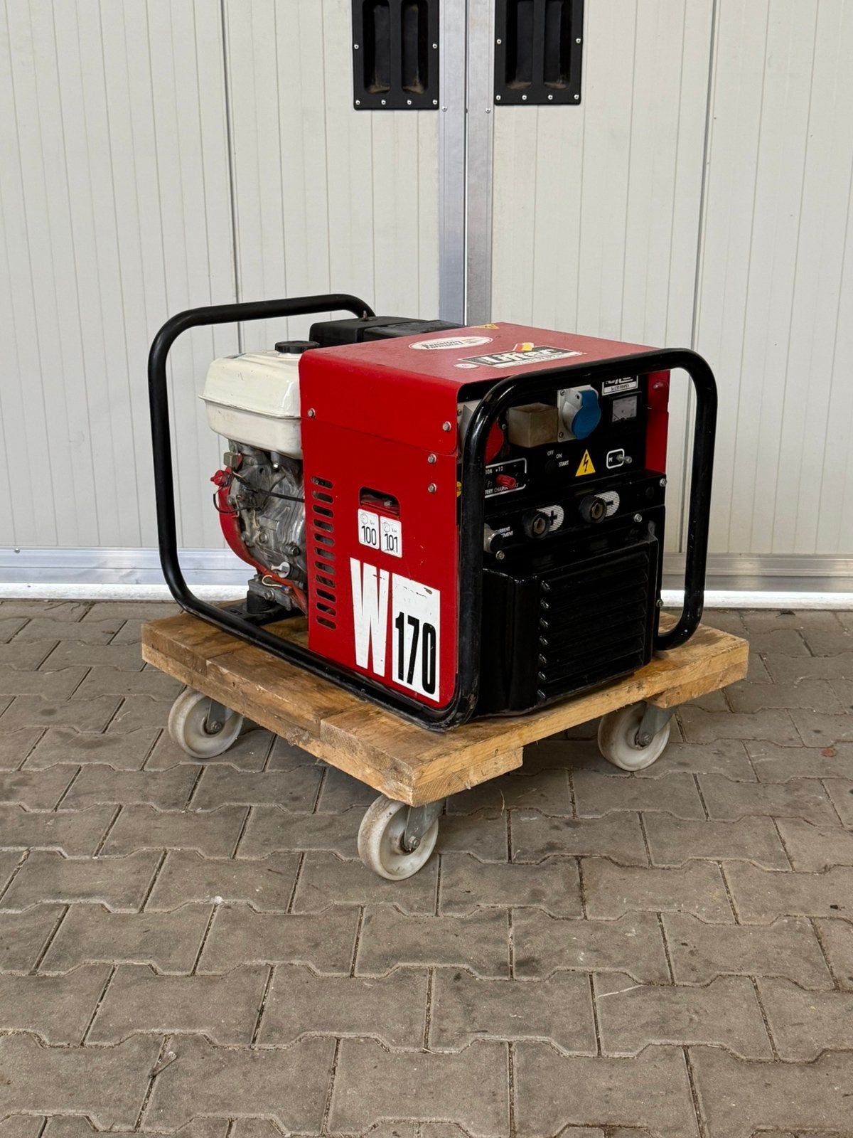 Pramac W170 lasaggregaat lasgenerator aggregaat generator, Ophalen, Gebruikt, 150 tot 250 ampère, Elektroden