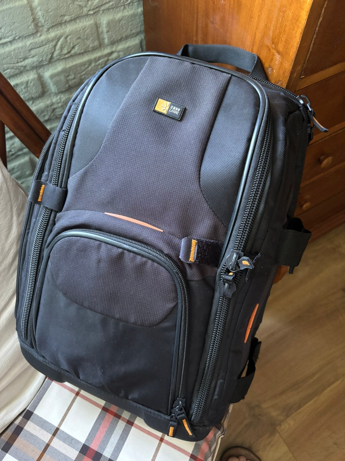 Rugtas / slingbag Case Logic, Audio, Tv en Foto, Fotografie | Fototassen, Rugtas, Ophalen of Verzenden, Zo goed als nieuw, Zwart