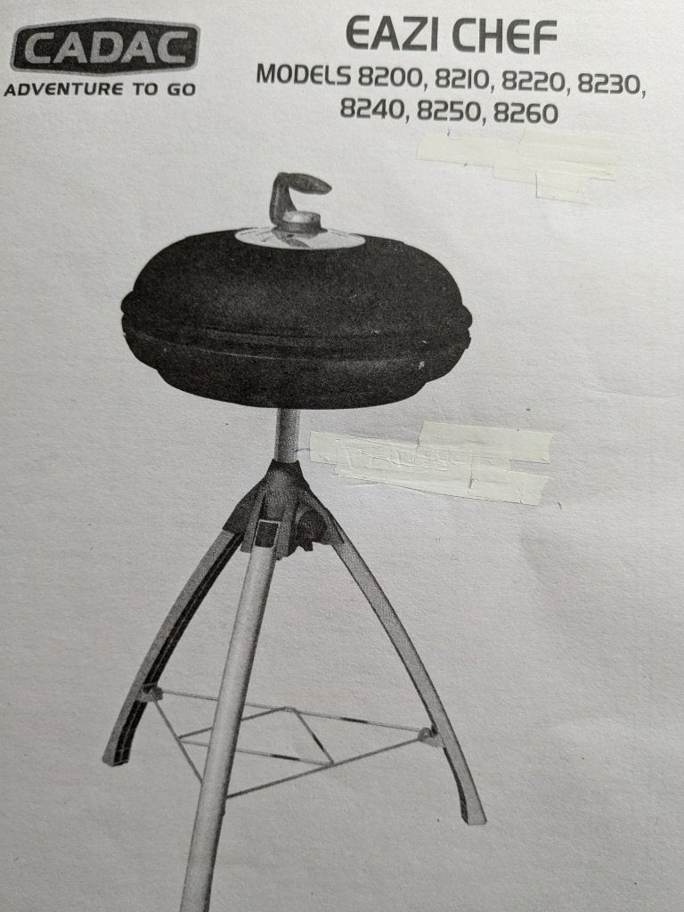 Diverse onderdelen van Cadac Eazi Chef de Luxe 8250, Ophalen of Verzenden, Gebruikt, Cadak