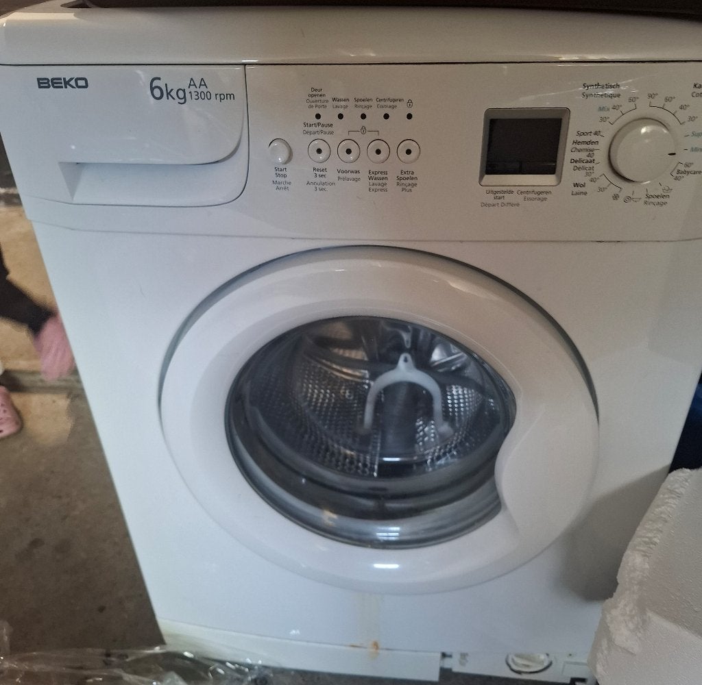 Gratis af te halen: oude wasmachine, Witgoed en Apparatuur, Wasmachines, Ophalen, Gebruikt, Bovenlader, 85 tot 90 cm
