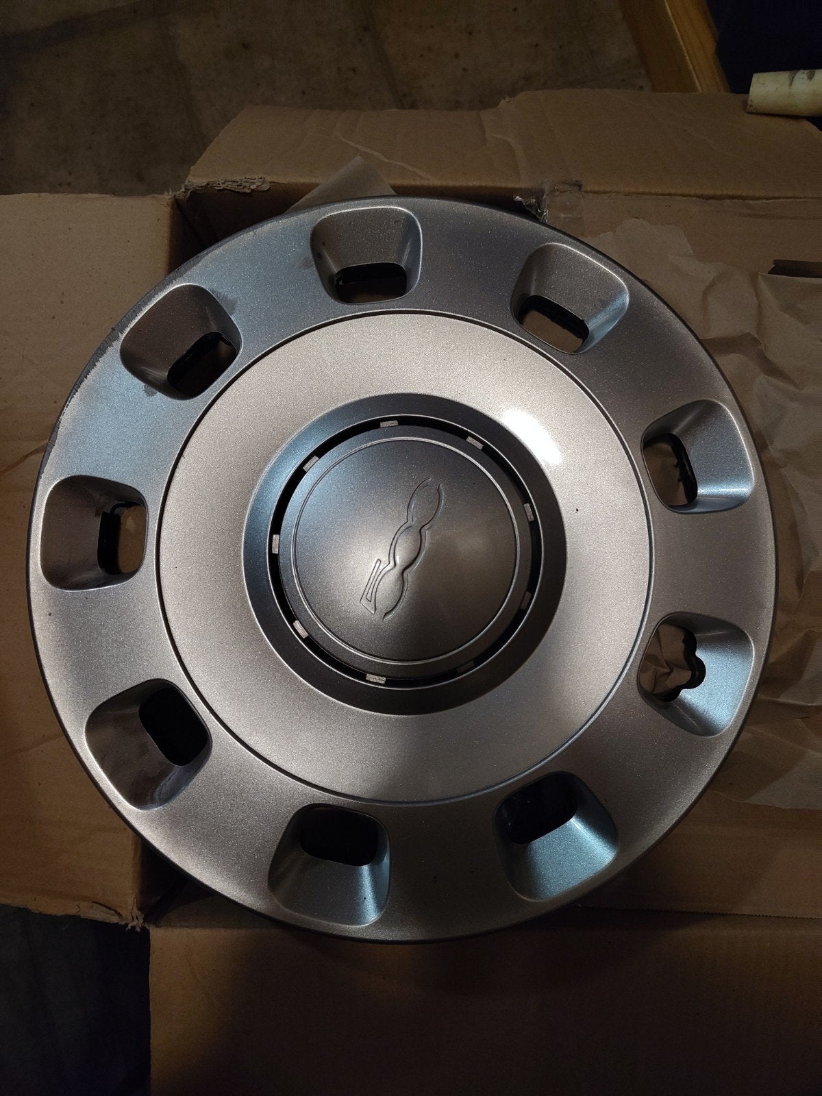 Fiat 500 wieldop 14 inch (lichte schade), Ophalen of Verzenden, Gebruikt
