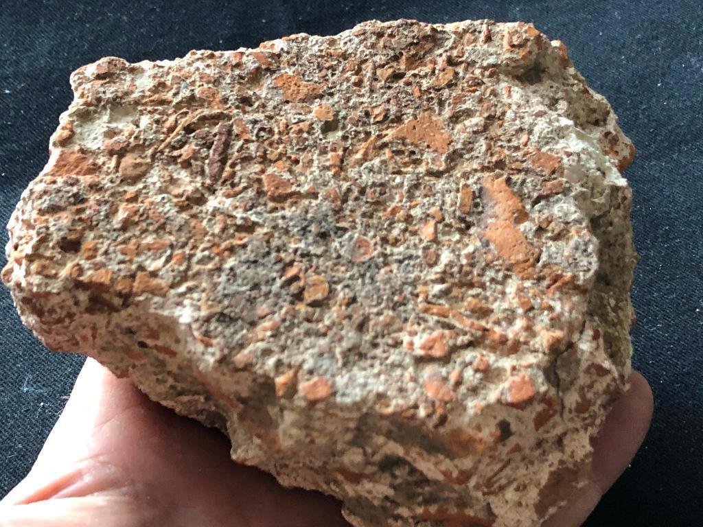 Bodemvondst VLOER onderdeel Romeins Badhuis uit NEDERLAND !, Ophalen of Verzenden