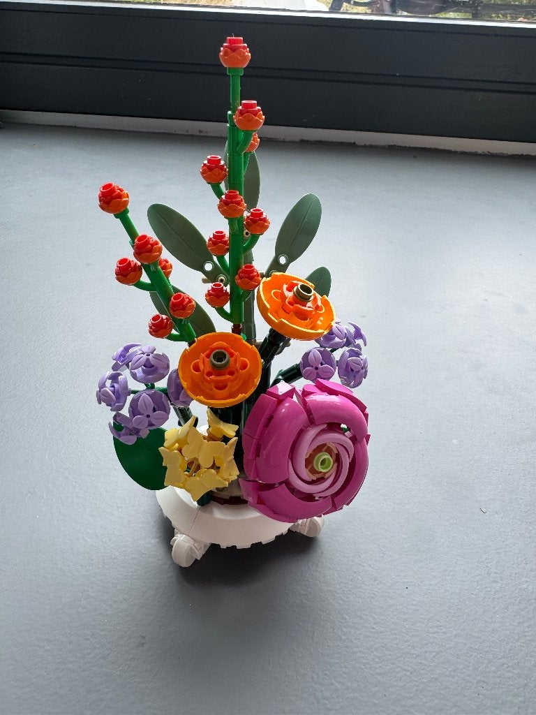LEGO Botanicals Gemengde bloempot (setnummer 40762), Gebruikt, Lego, Ophalen of Verzenden, Compleet
