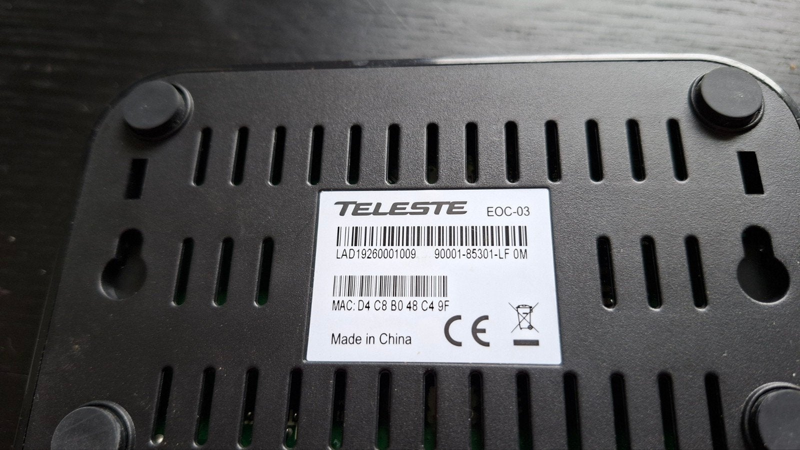 Teleste EOC-03 - Internet via Coax 3x, Ophalen of Verzenden, Gebruikt, Decoder