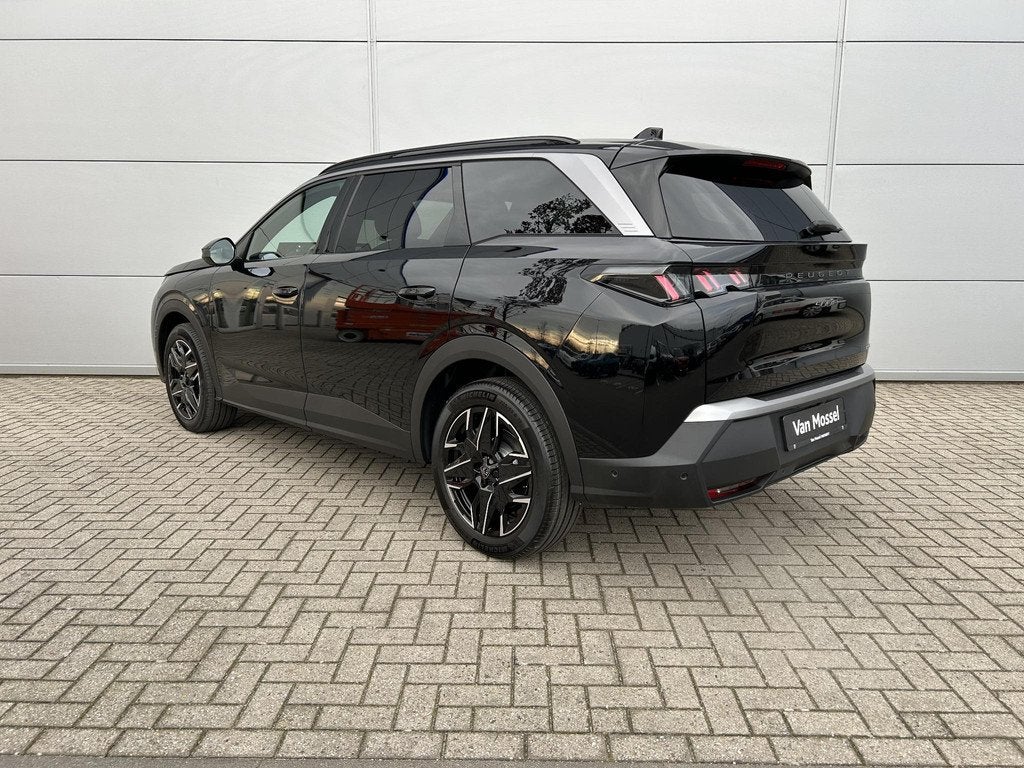 Peugeot 5008 1.2 Hybrid 136 Allure 7p | Panoramic Navigation, Auto's, Peugeot, 145 pk, 1199 cc, Zwart, Origineel Nederlands