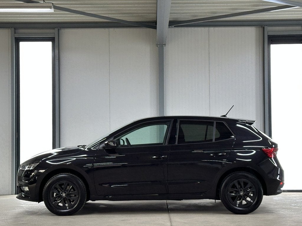Skoda Fabia 1.0 TSI 115 pk DSG Edition | Apple Carplay/Andro, Auto's, Skoda, 12 maanden, Stof, Gebruikt, Zwart