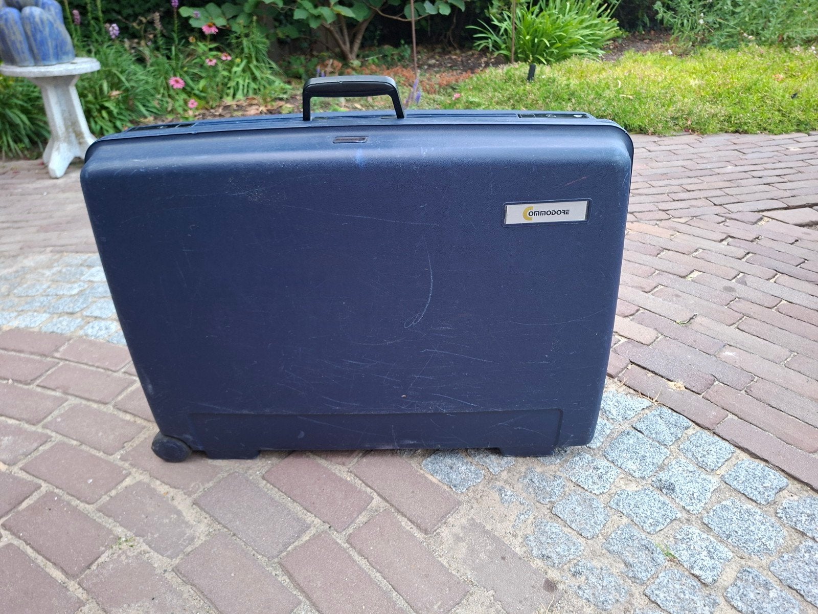 Rolkoffer, Ophalen, Zo goed als nieuw, Hard kunststof, 35 tot 45 cm