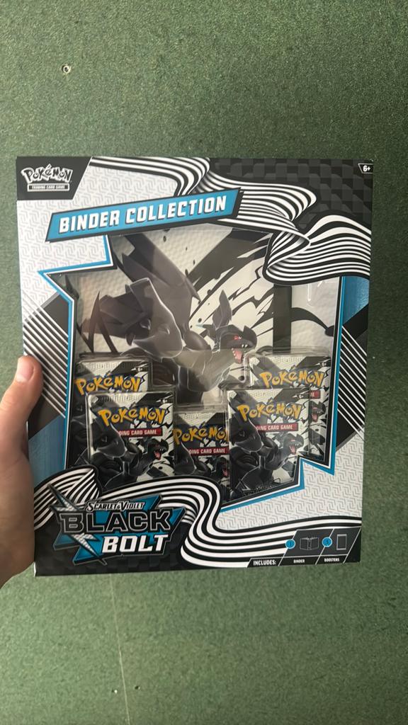 Black bolt binder collectie pokemon, Ophalen of Verzenden, Zo goed als nieuw