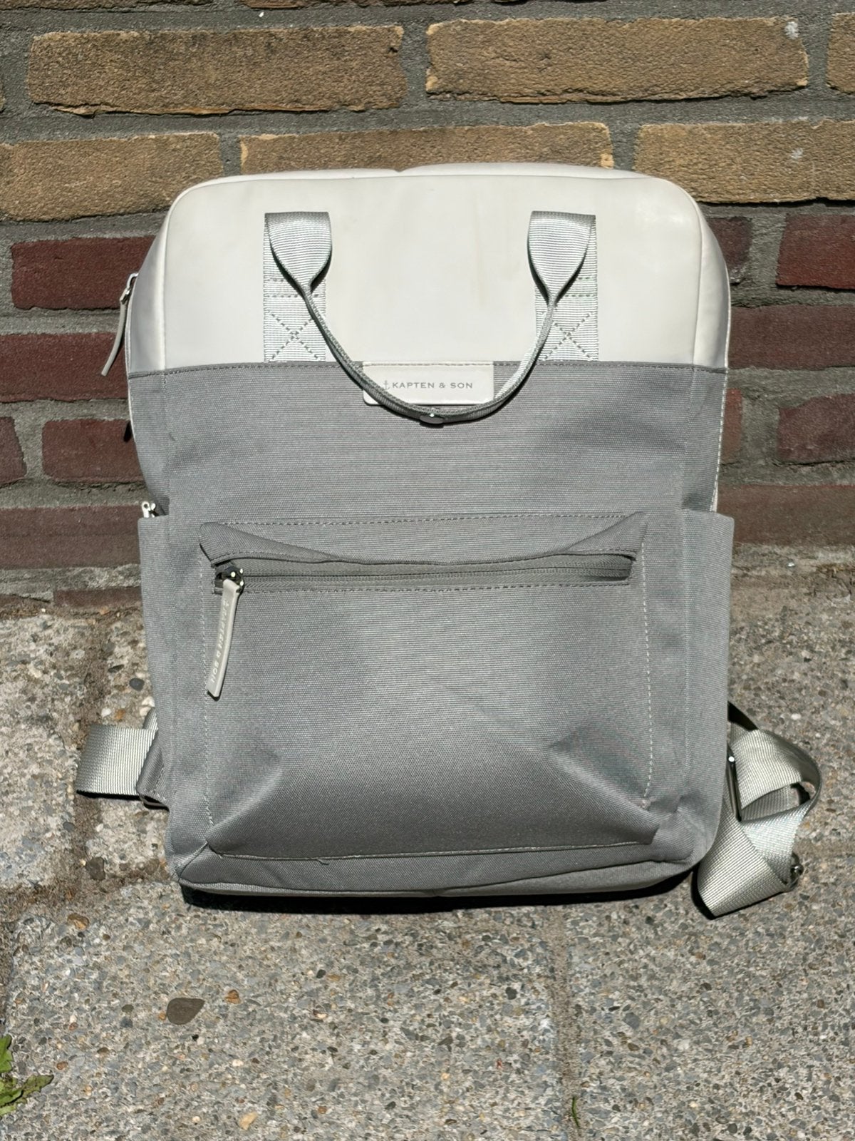 Kapten & Son Bergen Rugzak – Muted Sage, Ophalen of Verzenden, Gebruikt, Overige merken, 30 tot 45 cm