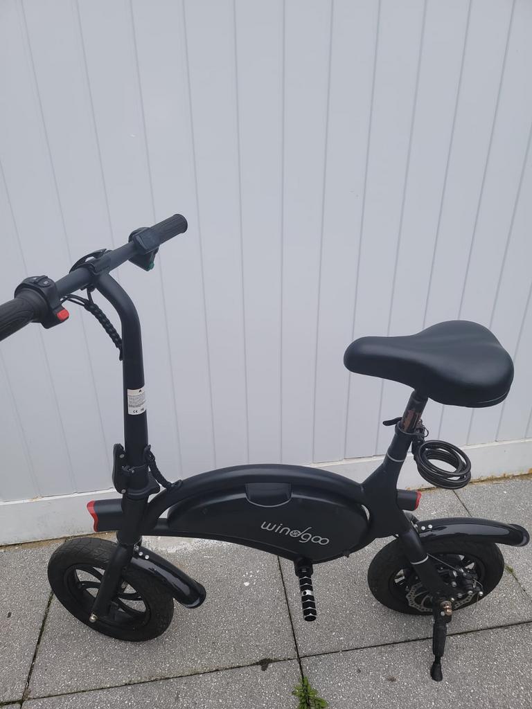 Windgoo, Fietsen en Brommers, Elektrische fietsen, Ophalen of Verzenden, Zo goed als nieuw, 30 tot 50 km per accu, Overige merken