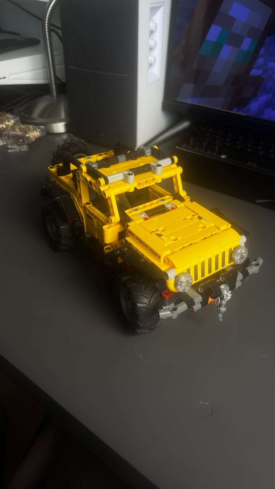 Lego Technic Jeep Wrangler Rubicon 42122, Ophalen, Lego, Zo goed als nieuw, Complete set